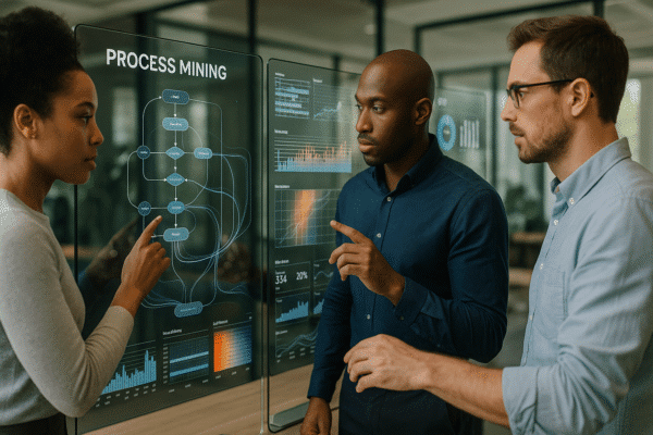 Process mining pour PME : 5 cas concrets, outils et méthode ROI